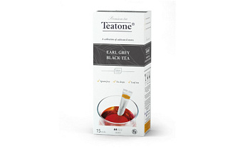 Черный чай Аромат бергамота, TEATONE, (15ШТ*1,8г), Пачка