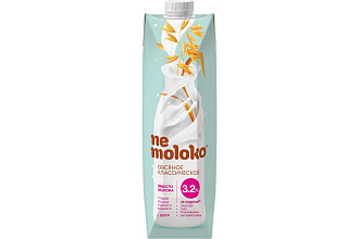 Nemoloko 3,2%1л овсяный классич