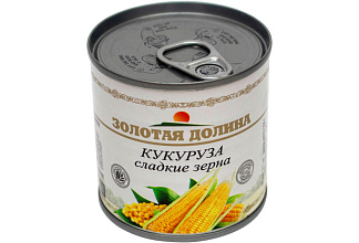 Кукуруза Золотая долина 212мл ж/б
