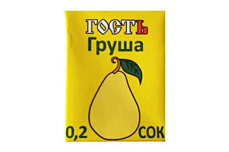 Сок 0,2л грушевый Империя соков