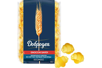 Макароны Куколки Gnocchi Sardi 400гр./20шт. Добродея