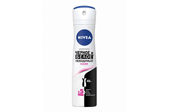 Антиперспирант NIVEA Черное и Белое. Невидимый д/муж. 150 мл