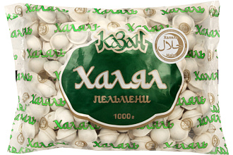 Пельмени Халяль 1кг Казан