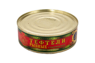 Тефтели рыбные в т/с №3 235гр. ГОСТ Рыбная Держава