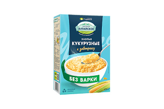 Хлопья крупяные Кукурузные К завтраку Гудвилл 450гр тверд.уп.